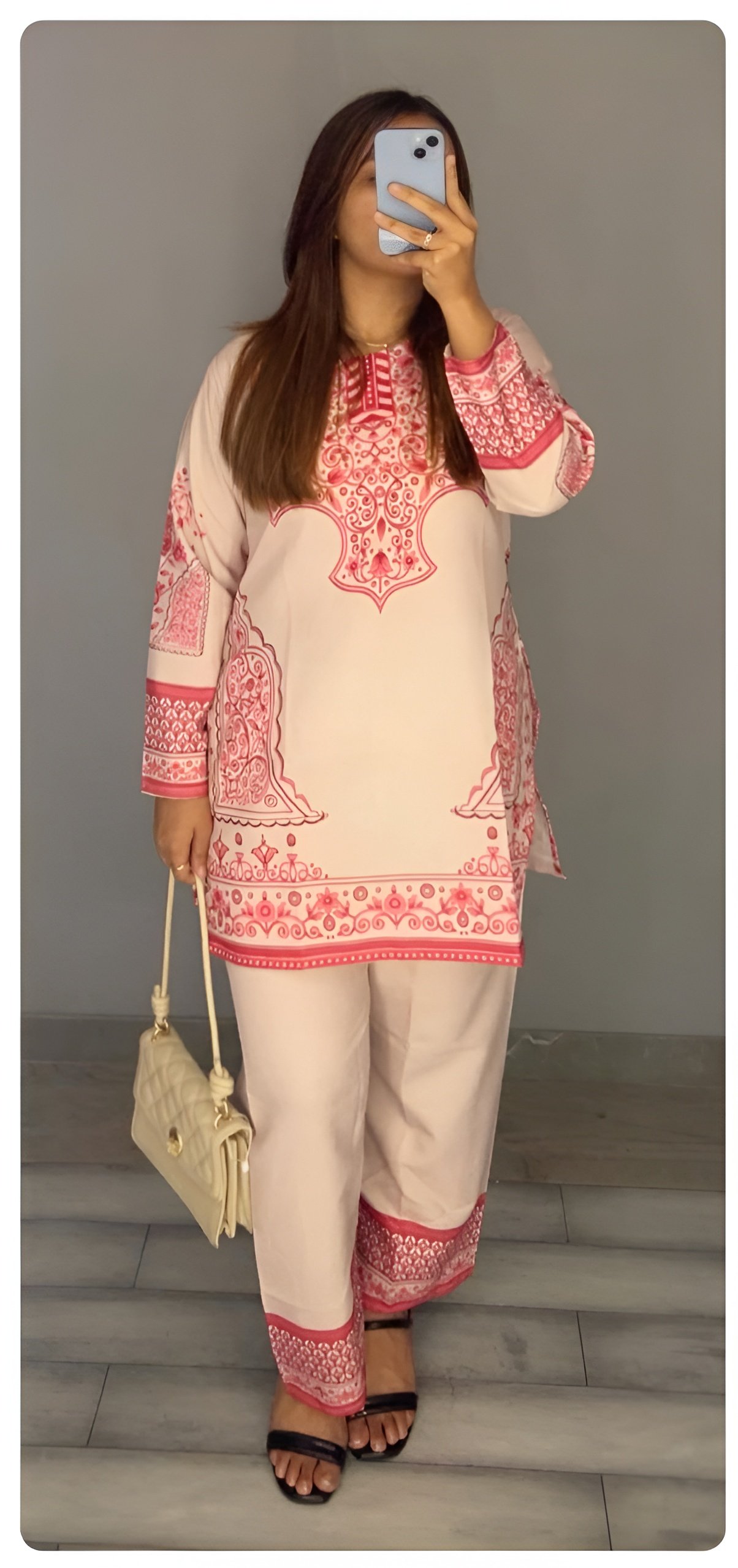 Gulabo Border Co-ord set